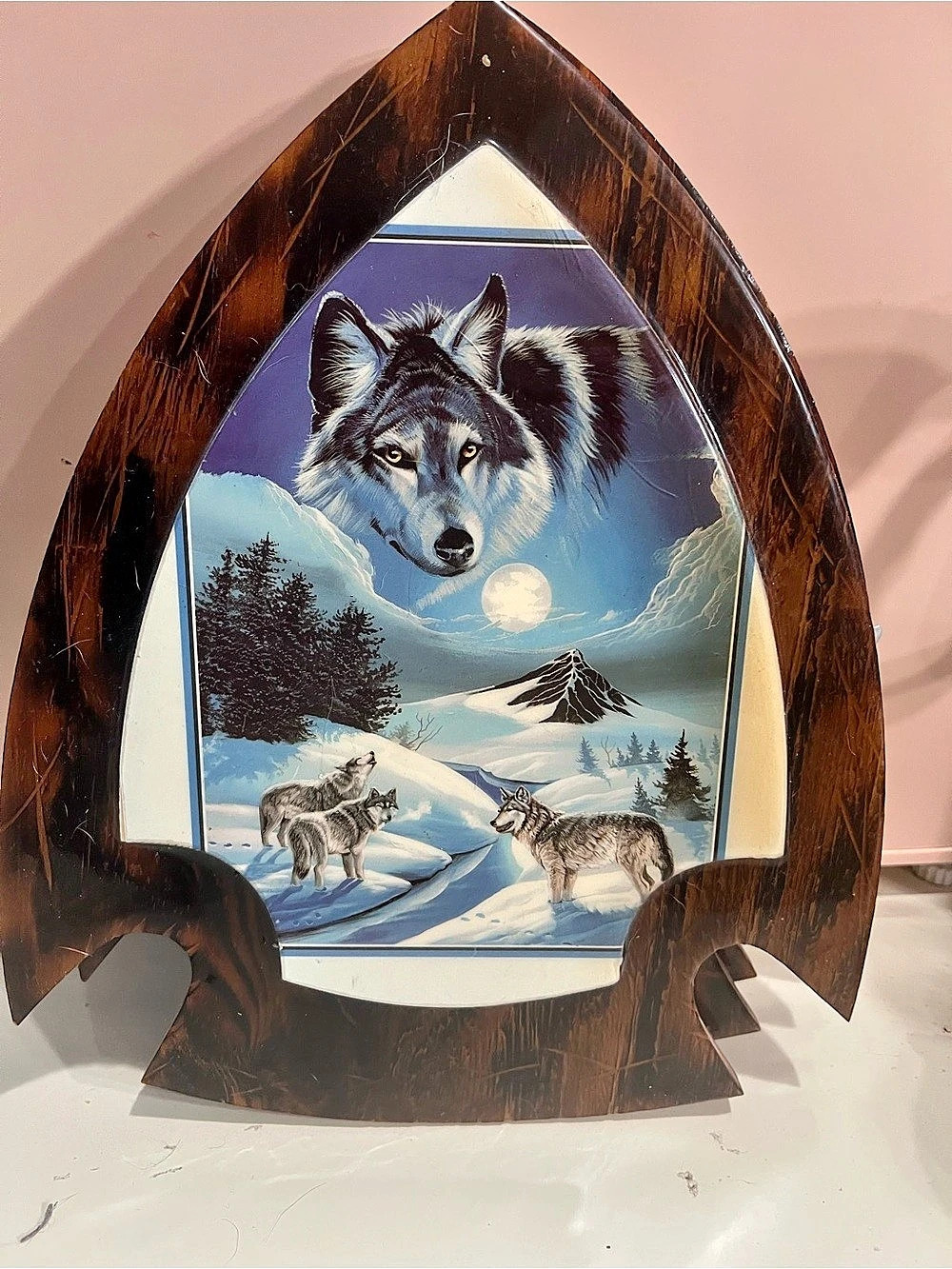 Hand-Painted Wildlife Wood Wall Art Set